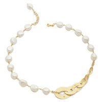 Collar Koliè 925 Mujer Milos in Plata Perla CL-MILOS03 - CL-MILOS03